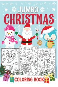 Jumbo Christmas coloring book for kids