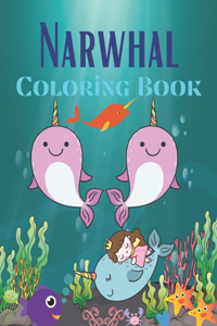 Narwhal Coloring Book