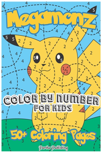 Megamonz Color by Number for Kids