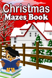 Christmas Mazes book