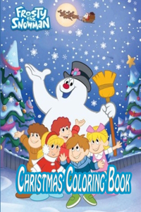 Frosty the Snowman Christmas Coloring Book