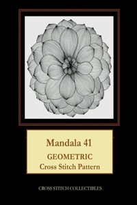 Mandala 41: Geometric Cross Stitch Pattern