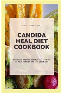 Candida Heal Diet Cookbook
