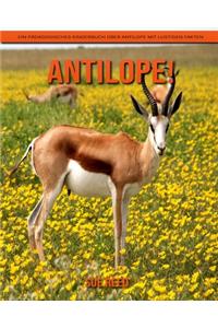 Antilope! Ein pädagogisches Kinderbuch über Antilope mit lustigen Fakten