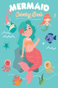 Mermaid Coloring Book