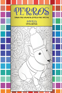 Libros para colorear geniales para adultos - Líneas gruesas - Animales - Perros