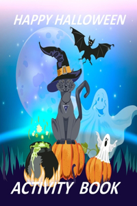 Happy Halloween Activity Book