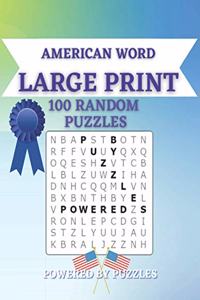 American Word Large Print