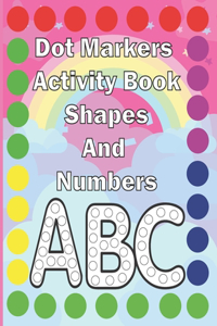 dot markers activity book shapes and numbers