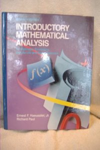 Introductory Mathematical Analysis for Business, Economics, and the Life and Social Sciences