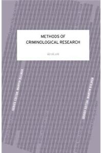 Methods of Criminological Research