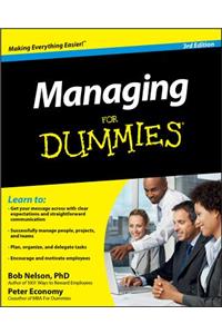 Managing for Dummies 3e