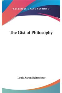 Gist of Philosophy