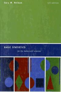 Basic Statistics for the Behavioural Sciences