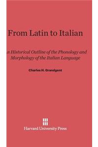 From Latin to Italian