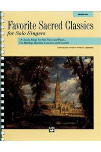 Favorite Sacred Classics for Solo Singers