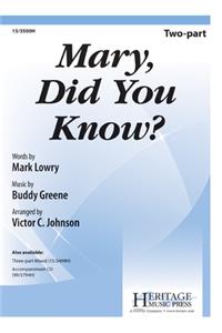 Mary, Did You Know?