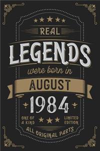Real Legends were born in August 1984