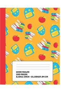 Composition Notebook for School