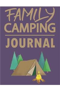 Family camping journal