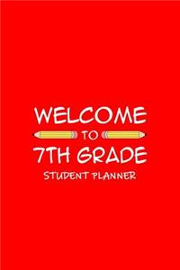Welcome To 7th Grade Student Planner