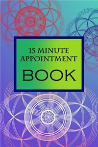 15 Minute Appointment Book