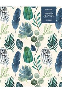 2019 - 2020 - Weekly Planner - 17 Months