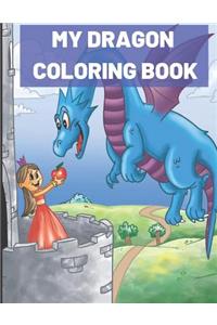 My Dragon Coloring Book