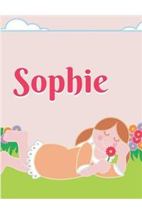 Sophie Personalized Sketchbook Journal Notebook