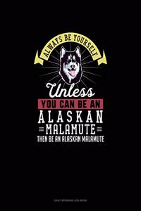 Always Be Yourself Unless You Can Be An Alaskan Malamute Then Be An Alaskan Malamute