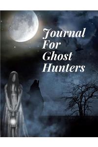Journal For Ghost Hunters