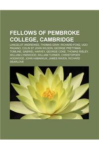 Fellows of Pembroke College, Cambridge