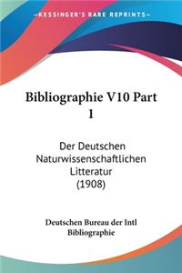 Bibliographie V10 Part 1