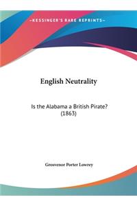English Neutrality