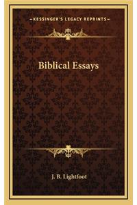Biblical Essays