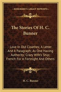 Stories Of H. C. Bunner