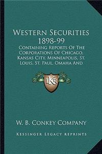 Western Securities 1898-99