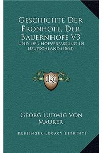 Geschichte Der Fronhofe, Der Bauernhofe V3