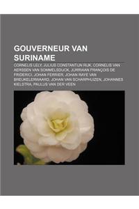 Gouverneur Van Suriname