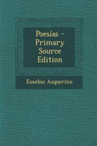 Poesias - Primary Source Edition