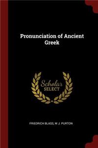 Pronunciation of Ancient Greek