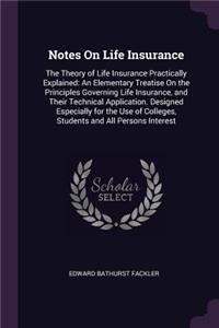 Notes on Life Insurance