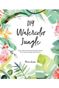 DIY Watercolor Jungle