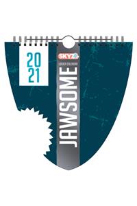 Jawsome 8x8 Calendar W/Die-Cut