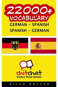22000+ German - Spanish Spanish - German Vocabulary