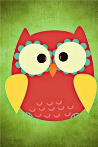 A Charming and Colorful Owl Watercolor Illustration Art Journal