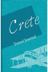 Crete Travel Journal: Diary Notebook Trip to Crete Greece Diary