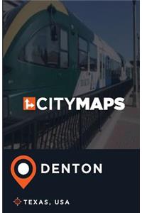 City Maps Denton Texas, USA