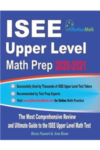 ISEE Upper Level Math Prep 2020-2021
