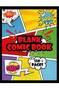Blank Comic Book 150 pages
